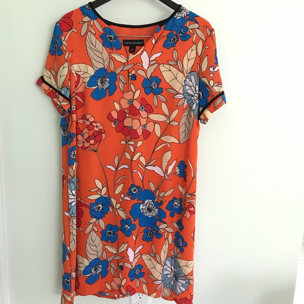 Danilo Boutique Printed Dress Size 12 NWT